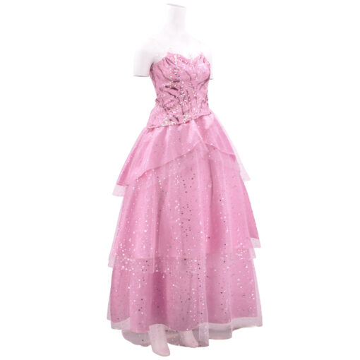 Wicked Glinda Pink Skirt Cosplay Costume