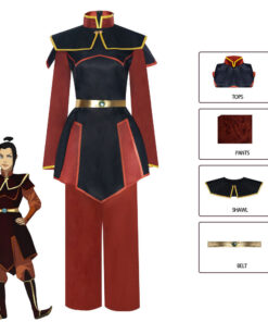 Avatar The Last Airbender Azula Cosplay Costume