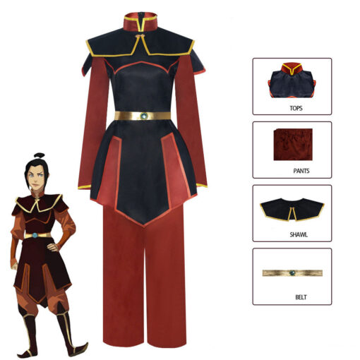 Avatar The Last Airbender Azula Cosplay Costume