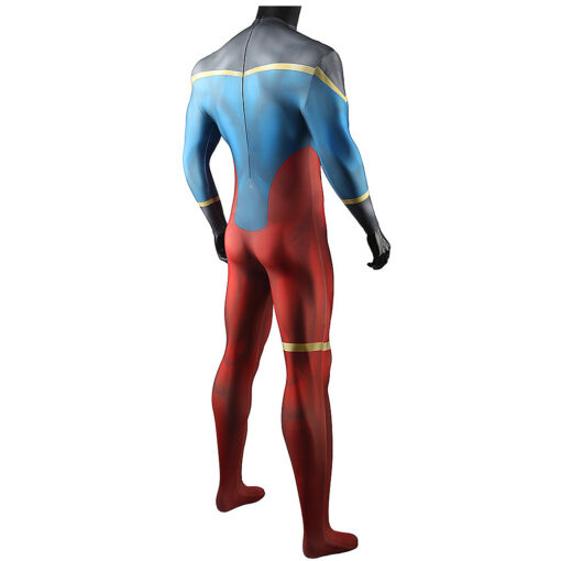 Justice League Superman Jumpsuit Cosplay Costume