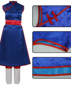 Dragon Ball Chichi Cheongsam Cosplay Costume