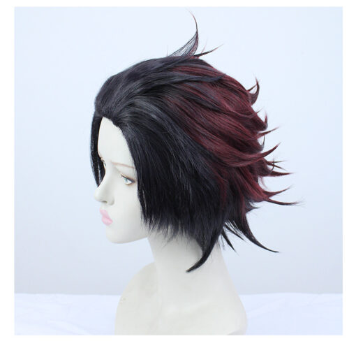 Demon Slayer Kamado Tanjirou Cosplay Wig