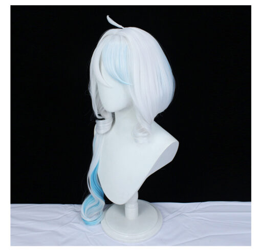 Genshin Impact Focalors Cosplay Wig Long