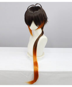 Genshin Impact Zhongli Cosplay Wig