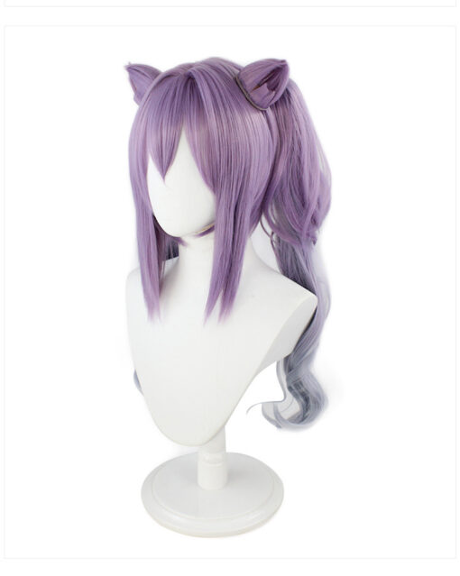 Genshin Impact Keqing Cosplay Wig