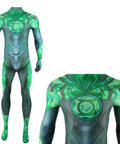 Justice League Green Lantern Jumpsuit Cosplay Costume