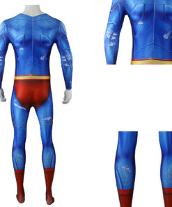 Justice League Superman Jumpsuit Cosplay Costume