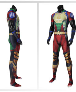 The Boys A-Train Franklin Bodysuit Cosplay Costume