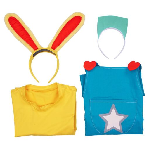 Animal Crossing Zipper T. Bunny Cosplay Costume