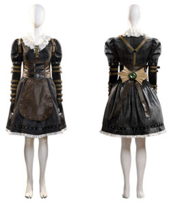 Alice: Madness Returns Alice Black Dress Cosplay Costume