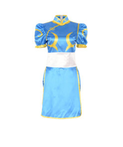 Street Fighter Chun Li Cheongsam Cosplay Costume