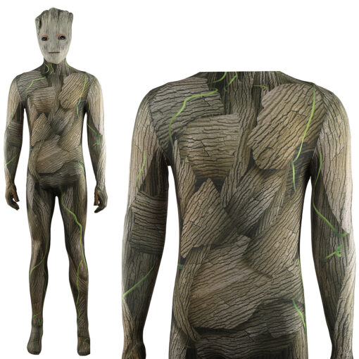 uardians of the Galaxy Groot Bodysuit Cosplay Costume