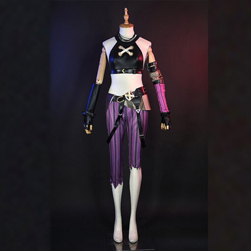 League of Legends The Loose Cannon Jinx Cosplay Costume