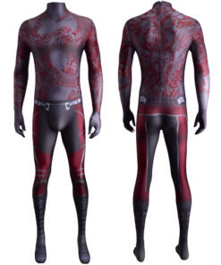 Guardians of the Galaxy Drax the Destroyer Bodysuit Cosplay Costume