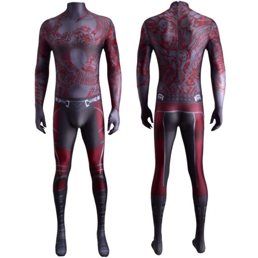 Guardians of the Galaxy Drax the Destroyer Bodysuit Cosplay Costume