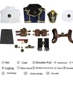 League of Legends The Sheriff of Piltover Caitlyn Kiramman Cosplay Costume