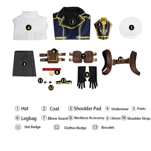 League of Legends The Sheriff of Piltover Caitlyn Kiramman Cosplay Costume