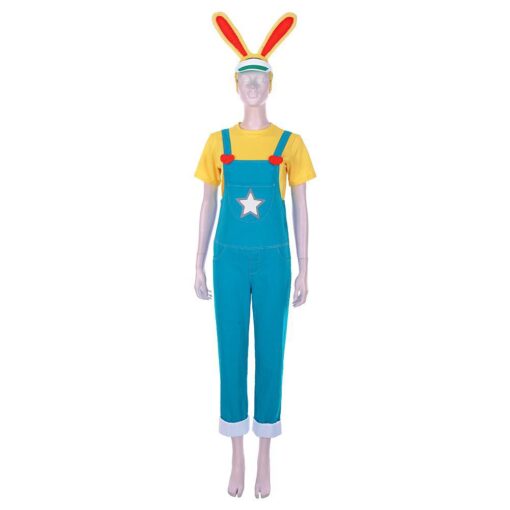 Animal Crossing Zipper T. Bunny Cosplay Costume