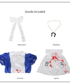 Alice: Madness Returns maid outfit Dress Cosplay Costume