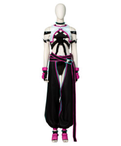 Street Fighter Han Juri Cosplay Costume