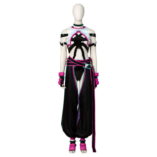 Street Fighter Han Juri Cosplay Costume