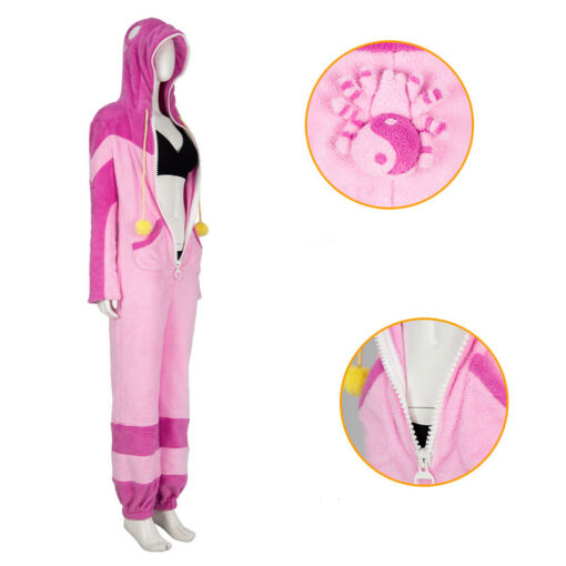 Street Fighter Han Juri Pajamas Cosplay Costume