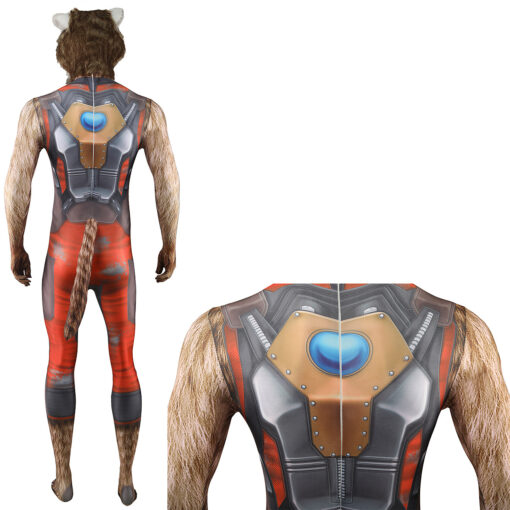 Guardians of the Galaxy Rocket Raccoon Bodysuit Cosplay Costume