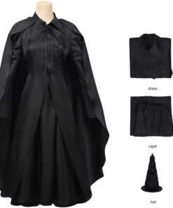 Wicked Elphaba Black Dress Cosplay Costume