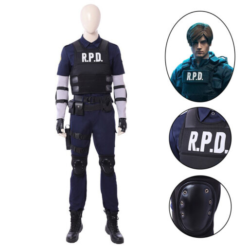 Resident Evil Leon Scott Kennedy Cosplay Costume