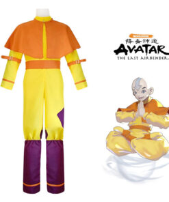 Avatar The Last Airbender Aang Cosplay Costume