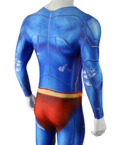 Justice League Superman Jumpsuit Cosplay Costume