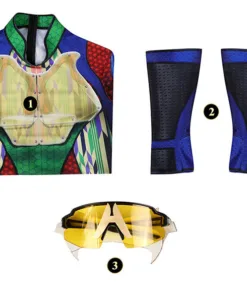 The Boys A-Train Franklin Bodysuit Cosplay Costume