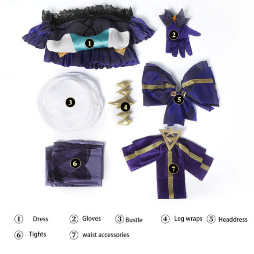 League of Legends the Hallowed Seamstress Gwen Cosplay Costume