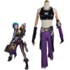 League of Legends The Loose Cannon Jinx Cosplay Costume