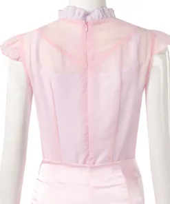 Wicked Glinda Pink Skirt Cosplay Costume