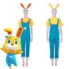 Animal Crossing Zipper T. Bunny Cosplay Costume