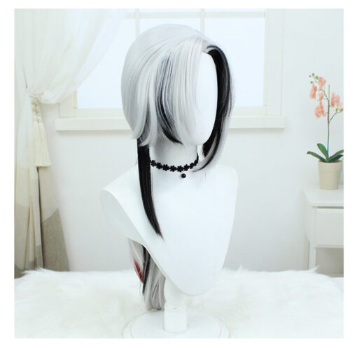 Genshin Impact Arlecchino Cosplay Wig Long