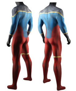 Justice League Superman Jumpsuit Cosplay Costume