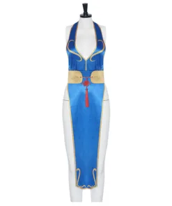 Street Fighter Chun Li Dress Cosplay Costume