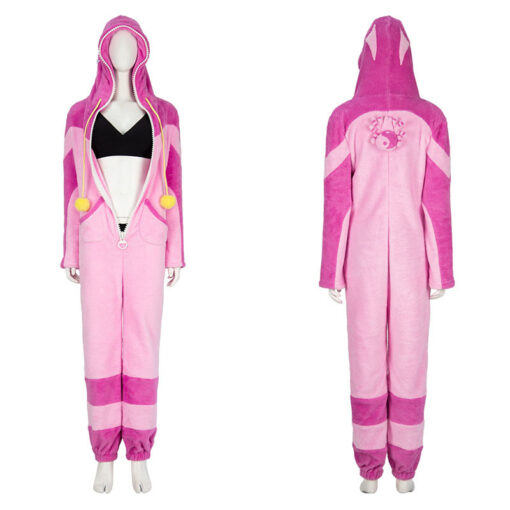 Street Fighter Han Juri Pajamas Cosplay Costume