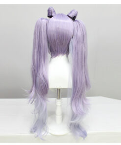 Genshin Impact Keqing Cosplay Wig