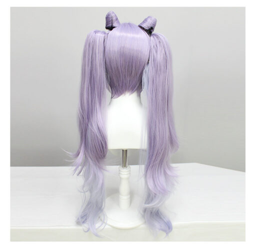 Genshin Impact Keqing Cosplay Wig