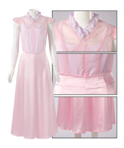 Wicked Glinda Pink Skirt Cosplay Costume