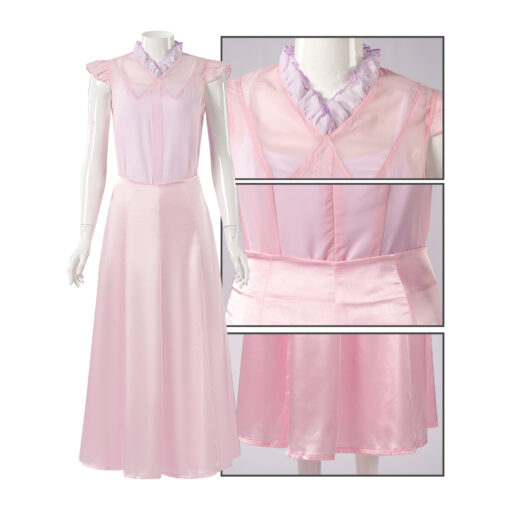 Wicked Glinda Pink Skirt Cosplay Costume