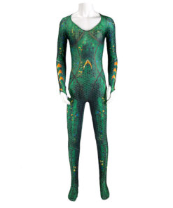 Justice League Mera Jumpsuit Cosplay Costume