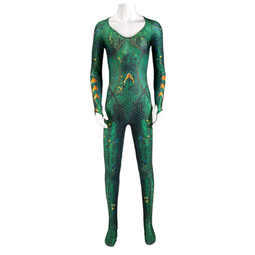 Justice League Mera Jumpsuit Cosplay Costume