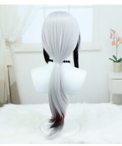 Genshin Impact Arlecchino Cosplay Wig Long