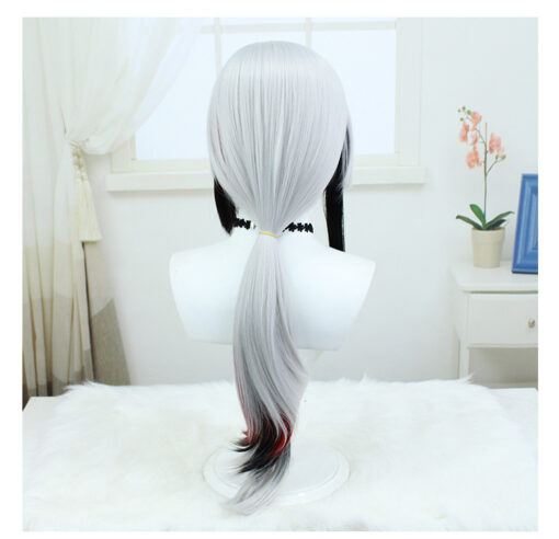 Genshin Impact Arlecchino Cosplay Wig Long