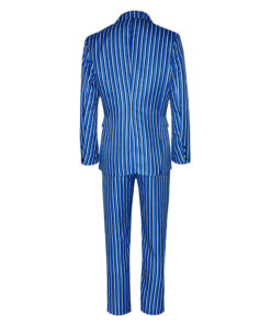 Doctor Who Fifteenth Doctor Blue Stripe Cosplay Costume