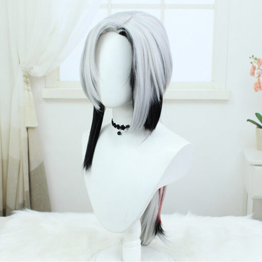 Genshin Impact Arlecchino Cosplay Wig Long